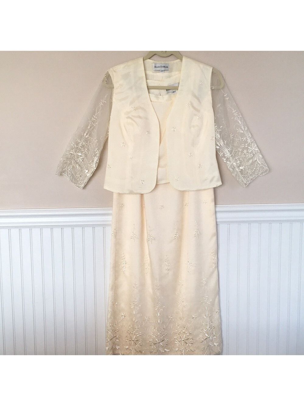 Ivory 3-Piece Maxi Skirt Set